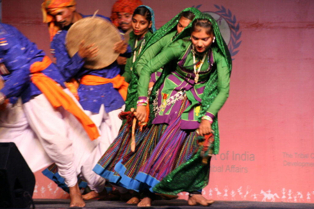 Bhil Tribe Dance Performance at Delhi (Courtesy: Delhi Tourism)