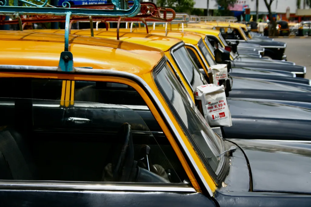 Black and Yellow Taxi Mumbai