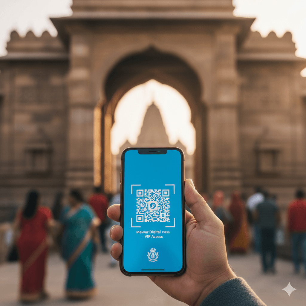 Using the digital travel toolkit for visiting luxury lakefront stays Udaipur. (AI-generated image)