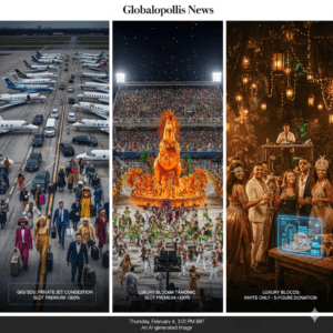 Rio Carnival 2026 private jet